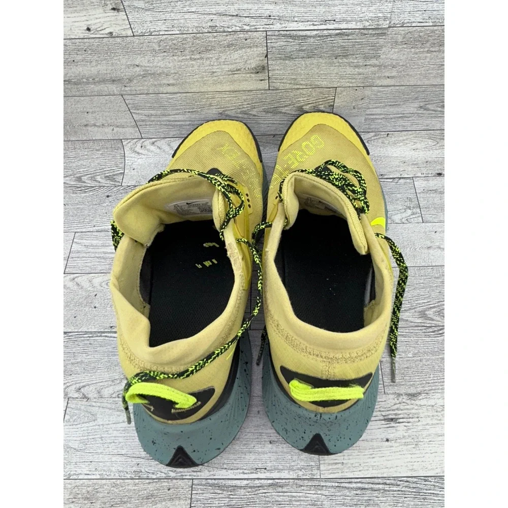 Nike Pegasus Trail Gore Tex Men's Running Shoes Yellow Black DC8793 300 Size 8.5
